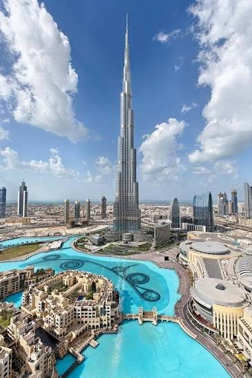 The Burj Khalifa and Downtown Dubai